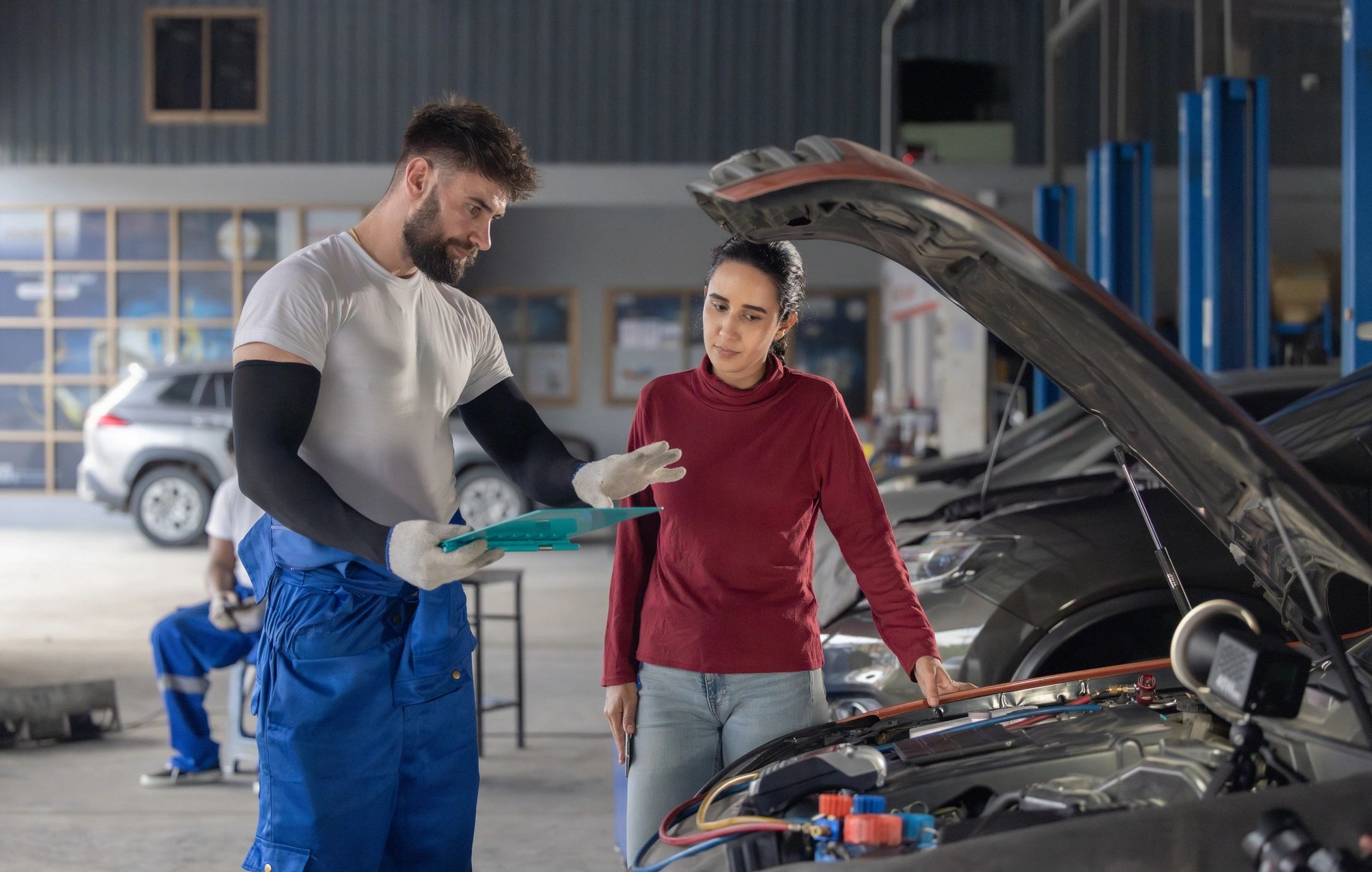 Car repair manuals