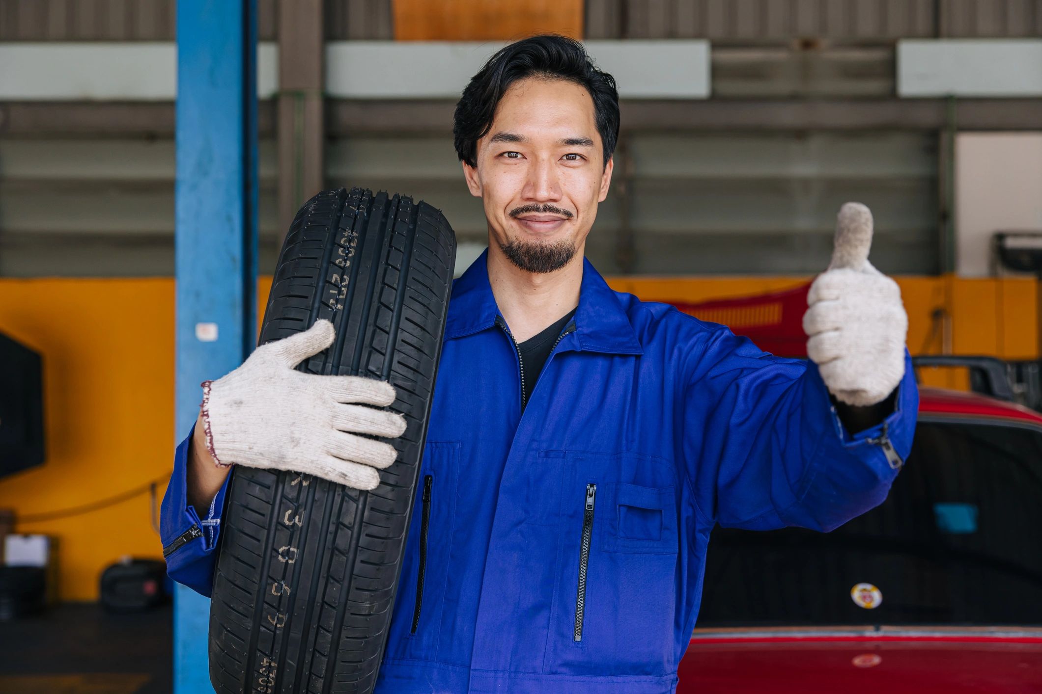 Mechanic at work